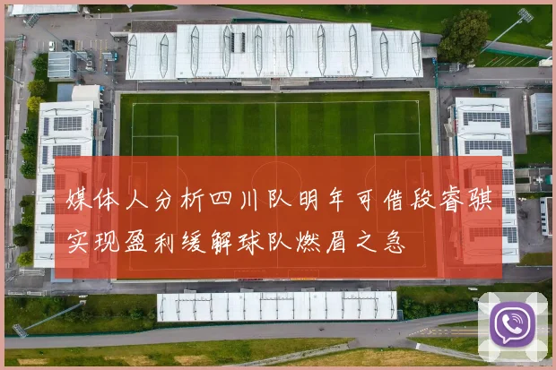 媒体人分析四川队明年可借段睿骐实现盈利缓解球队燃眉之急